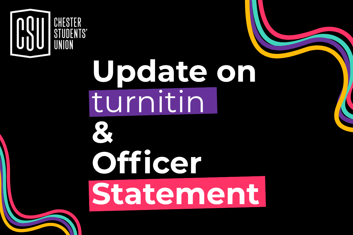 Update on Turnitin and Officer Statement